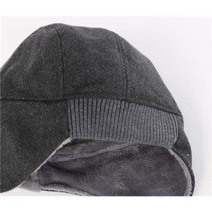 Connectyle Men's Fleece-Lined Skull Cap Beanie – Ear Flaps, Thermal Winter Hat, One Size - View #6